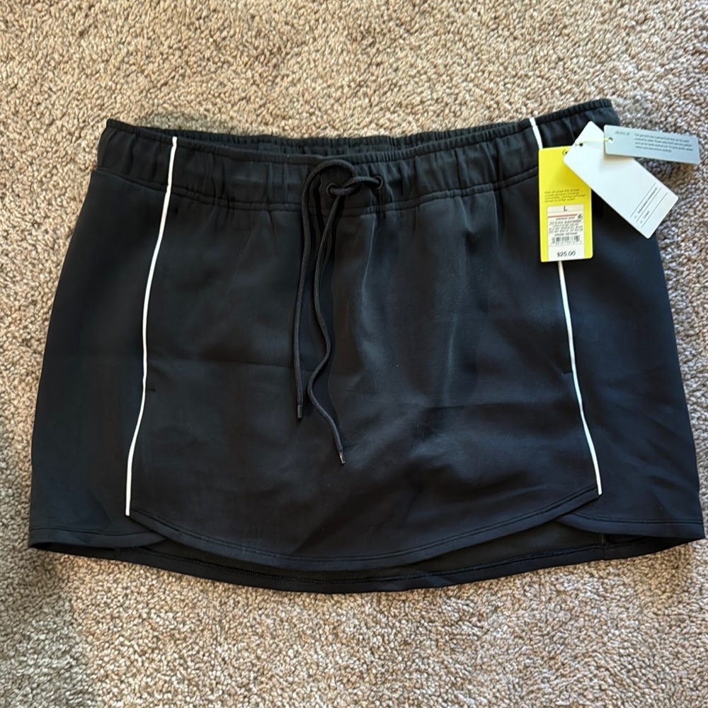 All in Motion Black Athletic Mini Skirt